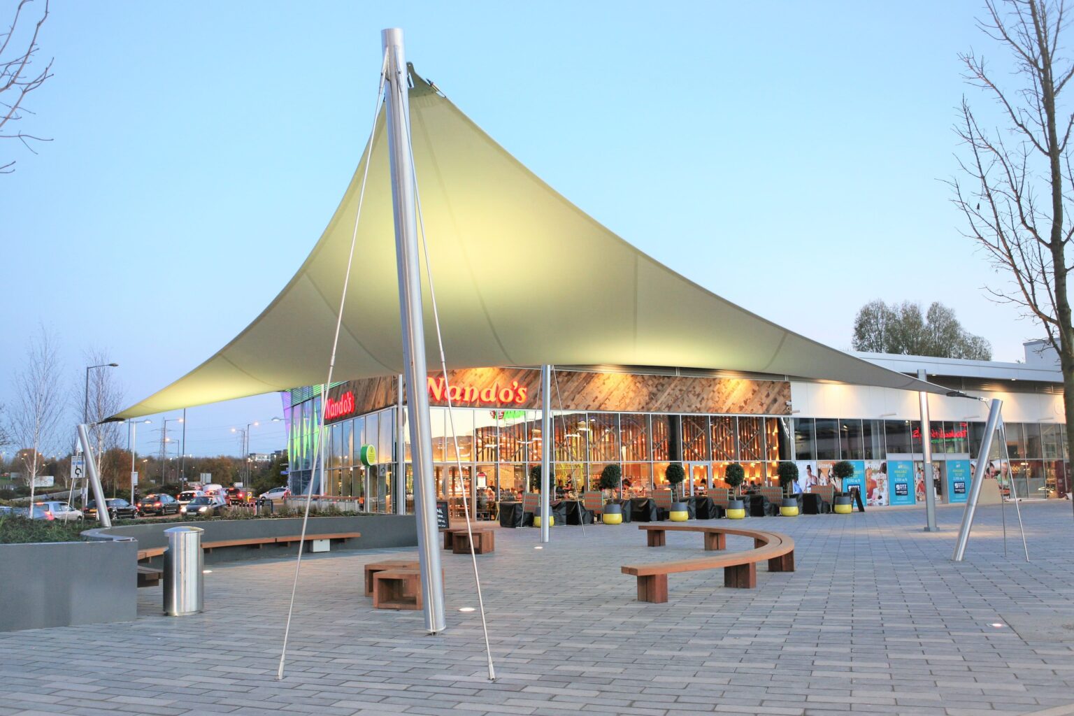 Abbey Wood Retail Park Base Structures