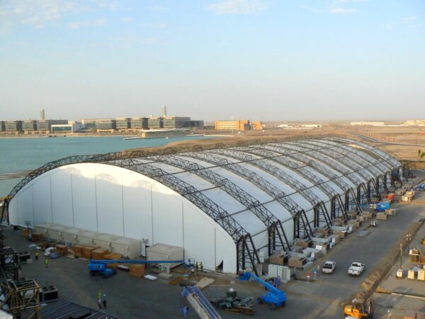 KAUST - Tensile Fabric Pavilion Structure